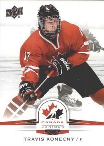 #130 Travis Konecny - Canada - 2014-15 Upper Deck Team Canada Juniors Hockey
