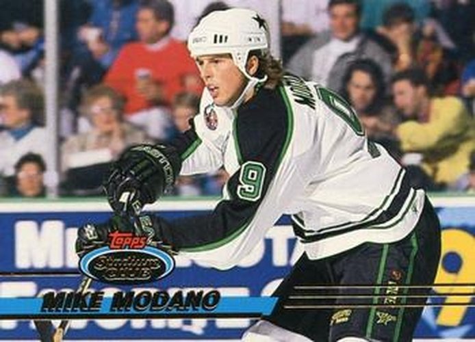 #130 Mike Modano - Dallas Stars - 1993-94 Stadium Club Hockey