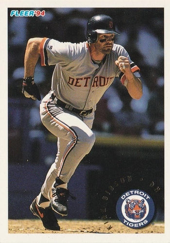 #130 Kirk Gibson - Detroit Tigers - 1994 Fleer Baseball