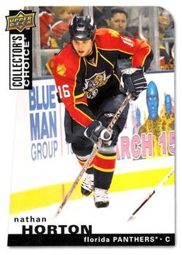 #130 Nathan Horton - Florida Panthers - 2008-09 Collector's Choice Hockey