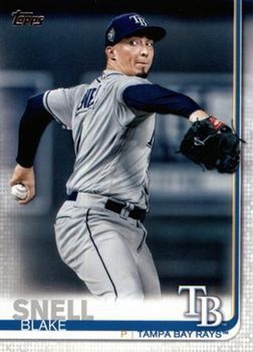#130a Blake Snell - Tampa Bay Rays - 2019 Topps Baseball