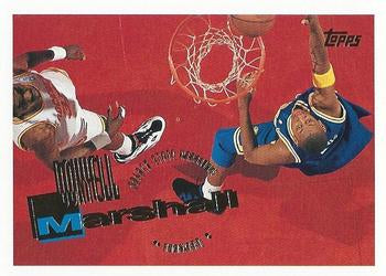 #131 Donyell Marshall - Golden State Warriors - 1995-96 Topps Basketball