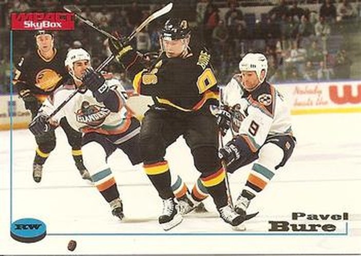 #131 Pavel Bure - Vancouver Canucks - 1996-97 SkyBox Impact Hockey