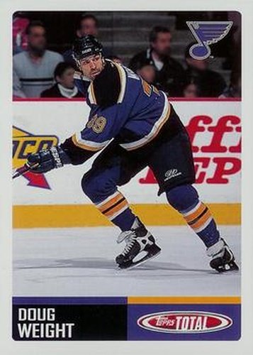 #131 Doug Weight - St. Louis Blues - 2002-03 Topps Total Hockey