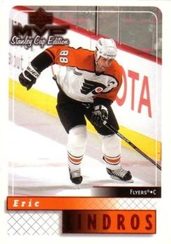 #131 Eric Lindros - Philadelphia Flyers - 1999-00 Upper Deck MVP Stanley Cup Edition Hockey