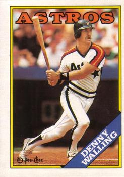 #131 Denny Walling - Houston Astros - 1988 O-Pee-Chee Baseball