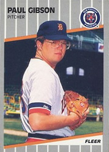 #131 Paul Gibson - Detroit Tigers - 1989 Fleer Baseball