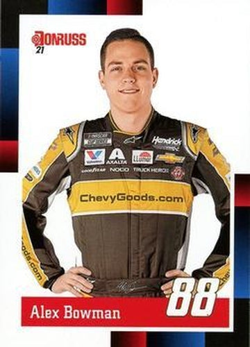 #131 Alex Bowman - Hendrick Motorsports - 2021 Donruss Racing