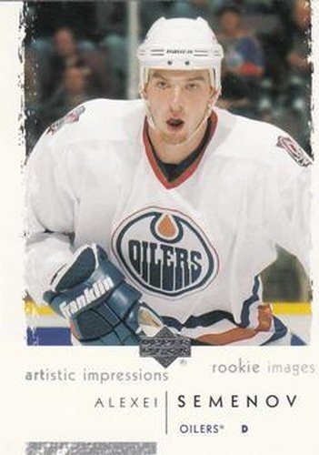 #131 Alexei Semenov - Edmonton Oilers - 2002-03 UD Artistic Impressions Hockey