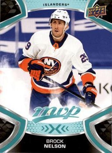 #131 Brock Nelson - New York Islanders - 2021-22 Upper Deck MVP Hockey