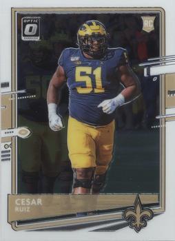 #131 Cesar Ruiz - New Orleans Saints - 2020 Donruss Optic Football