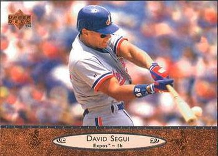 #131 David Segui - Montreal Expos - 1996 Upper Deck Baseball