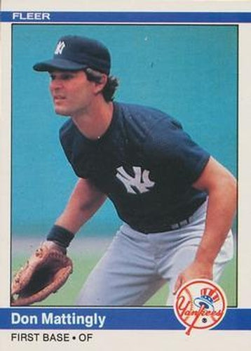 #131 Don Mattingly - New York Yankees - 1984 Fleer Baseball