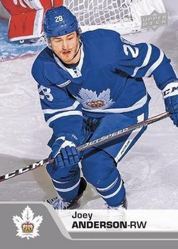 #131 Joey Anderson - Toronto Marlies - 2020-21 Upper Deck AHL Hockey