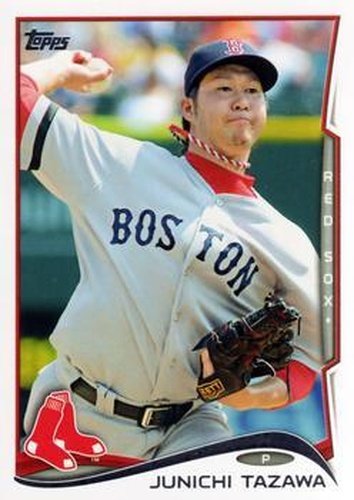 #131 Junichi Tazawa - Boston Red Sox - 2014 Topps Baseball