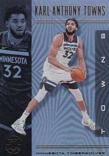 #131 Karl-Anthony Towns - Minnesota Timberwolves - 2019-20 Panini Illusions Basketball