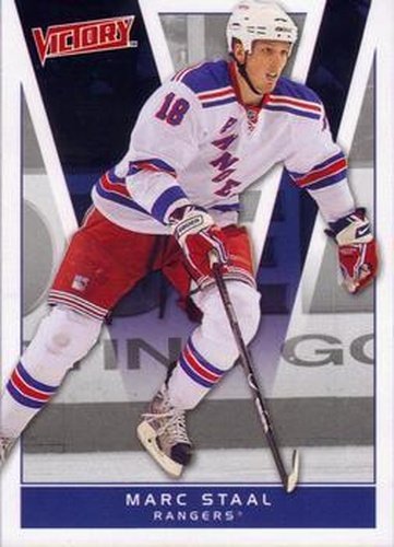 #131 Marc Staal - New York Rangers - 2010-11 Upper Deck Victory Hockey