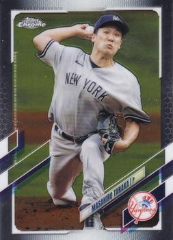 #131 Masahiro Tanaka - New York Yankees - 2021 Topps Chrome Baseball