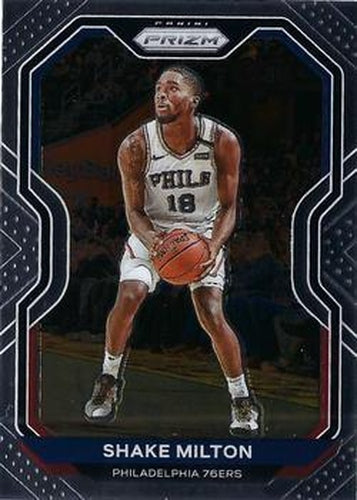 #131 Shake Milton - Philadelphia 76ers - 2020-21 Panini Prizm Basketball