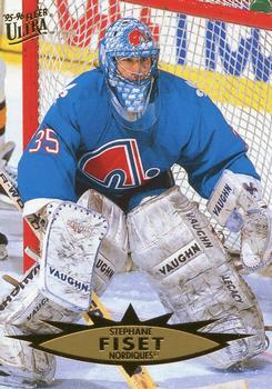 #131 Stephane Fiset - Quebec Nordiques - 1995-96 Ultra Hockey