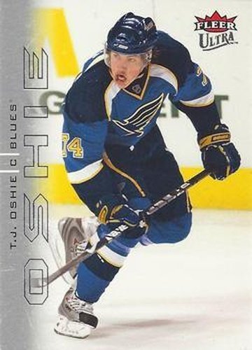 #131 T.J. Oshie - St. Louis Blues - 2009-10 Ultra Hockey