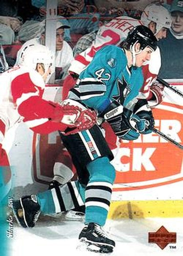 #131 Shean Donovan - San Jose Sharks - 1995-96 Upper Deck Hockey