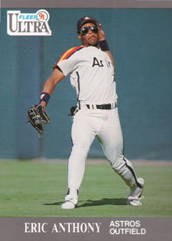 #131 Eric Anthony - Houston Astros - 1991 Ultra Baseball
