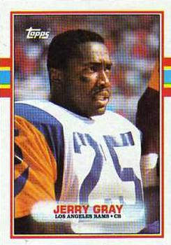#131 Jerry Gray - Los Angeles Rams - 1989 Topps Football