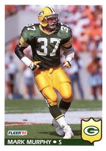 #132 Mark Murphy - Green Bay Packers - 1992 Fleer Football