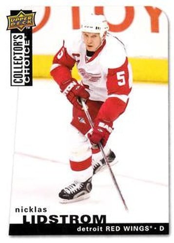 #132 Nicklas Lidstrom - Detroit Red Wings - 2008-09 Collector's Choice Hockey