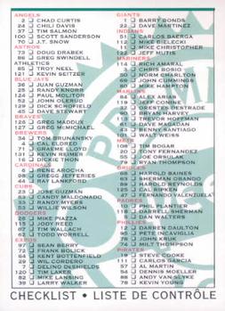 #132 Checklist 1-132 - 1993 O-Pee-Chee Premier Baseball