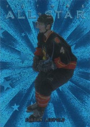 #132 Jordan Leopold - Calgary Flames - 2002-03 Be a Player All-Star Edition Hockey