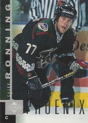 #132 Cliff Ronning - Phoenix Coyotes - 1997-98 Upper Deck Hockey