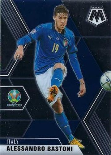 #132 Alessandro Bastoni - Italy - 2021 Panini Mosaic UEFA EURO Soccer