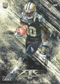 #132 Brandin Cooks - New Orleans Saints - 2014 Topps Fire Football