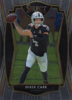 #132 Derek Carr - Las Vegas Raiders - 2020 Panini Select Football