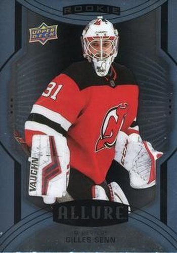 #132 Gilles Senn - New Jersey Devils - 2020-21 Upper Deck Allure Hockey