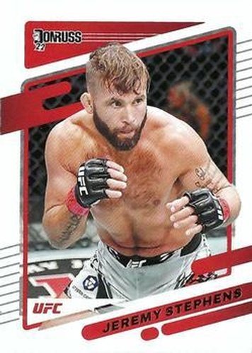 #132 Jeremy Stephens - 2022 Donruss UFC MMA