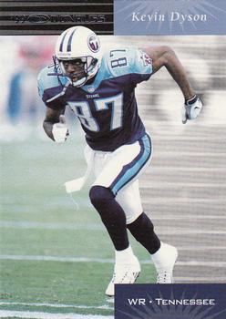 #132 Kevin Dyson - Tennessee Titans - 1999 Donruss Football