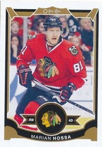#132 Marian Hossa - Chicago Blackhawks - 2015-16 O-Pee-Chee Hockey