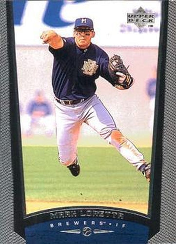 #132 Mark Loretta - Milwaukee Brewers - 1999 Upper Deck Baseball