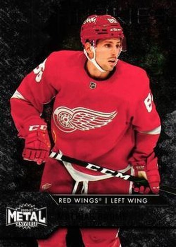 #132 Mathias Brome - Detroit Red Wings - 2020-21 Skybox Metal Universe Hockey