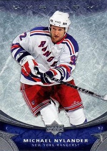 #132 Michael Nylander - New York Rangers - 2006-07 Upper Deck Ovation Hockey