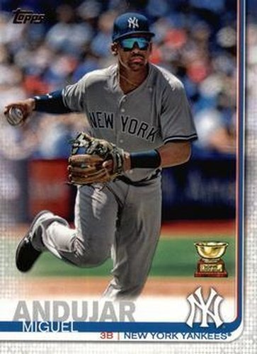 #132 Miguel Andujar - New York Yankees - 2019 Topps Baseball