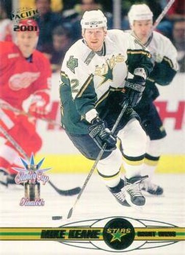 #132 Mike Keane - Dallas Stars - 2000-01 Pacific Hockey