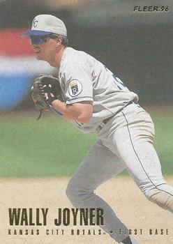 #132 Wally Joyner - Kansas City Royals - 1996 Fleer Baseball
