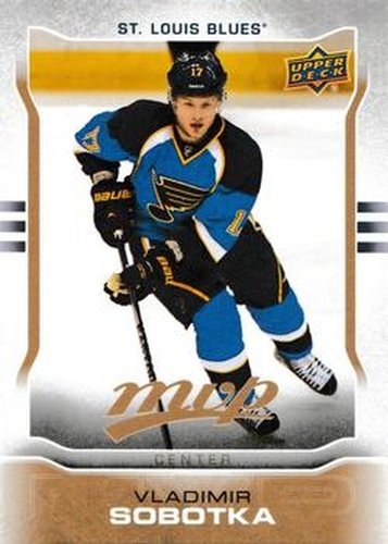 #132 Vladimir Sobotka - St. Louis Blues - 2014-15 Upper Deck MVP Hockey