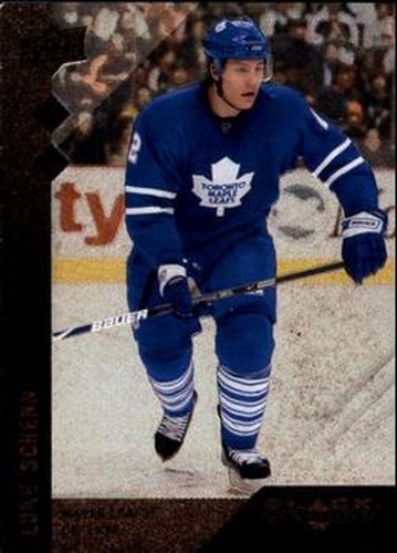#132 Luke Schenn - Toronto Maple Leafs - 2009-10 Upper Deck Black Diamond Hockey