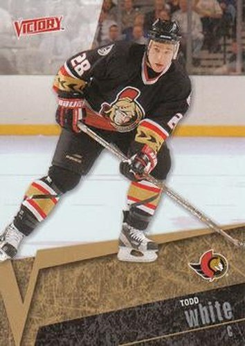 #132 Todd White - Ottawa Senators - 2003-04 Upper Deck Victory Hockey
