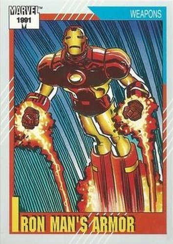 #133 Iron Man's Armor - 1991 Impel Marvel Universe Series II